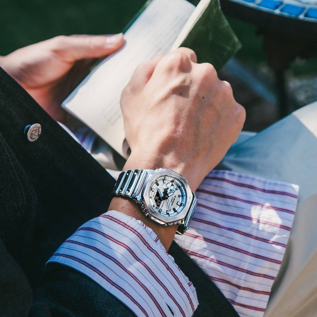 Casio G-Shock (Gm-2100Ym-8Adr) Anadigi 44.4mm Resin Band