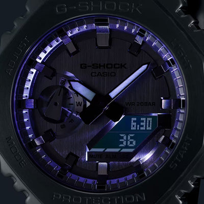 Casio G-Shock (Gm-2100Ym-8Adr) Anadigi 44.4mm Resin Band