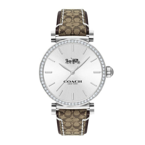 COACH Madison Stainless Steel Wrap-Strap Watch Coach 14502402 Madison Silver-Tone Stainless Steel Watch  main image 4