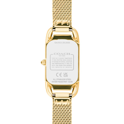 Coach Cadie 3-Hand 28mm Stainless Steel Band