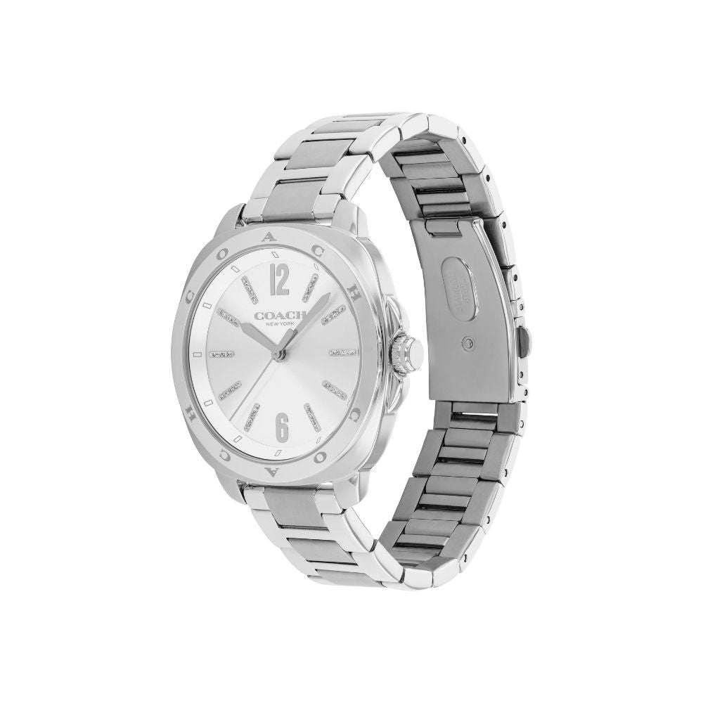 Coach Kitt 3-Hand 38mm Stainless Steel Band
