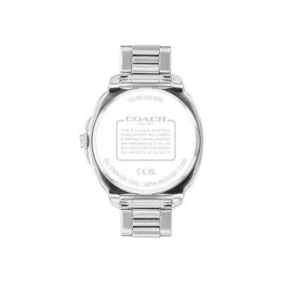 Coach Kitt 3-Hand 38mm Stainless Steel Band