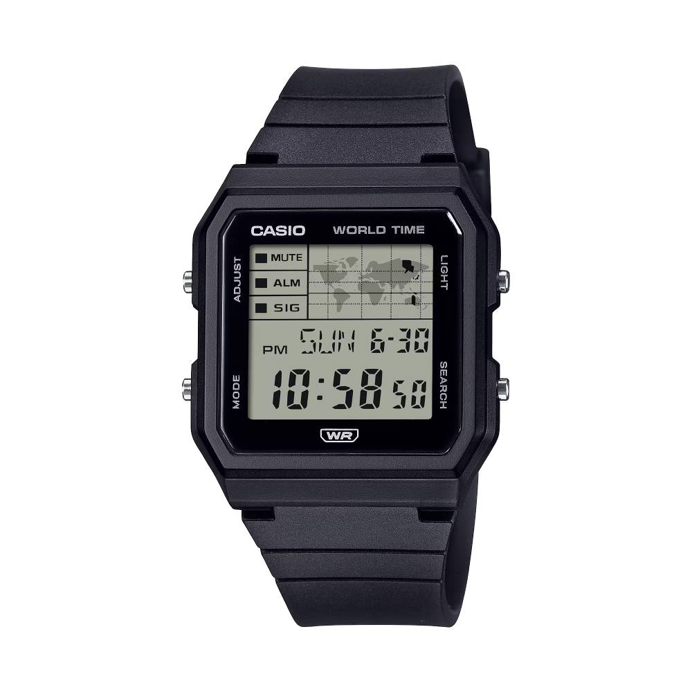 Casio Vintage Digital Resin 33.7mm Resin Band