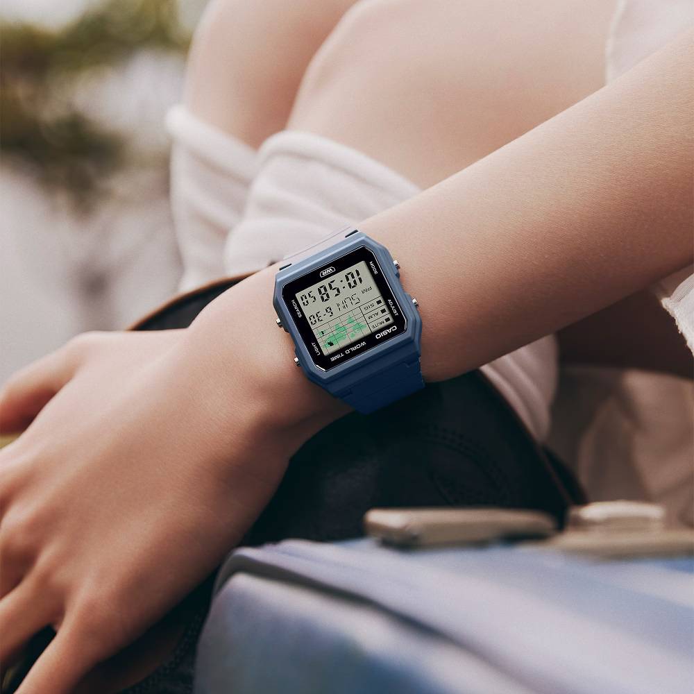 Casio Vintage Digital Resin 33.7mm Resin Band