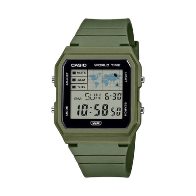 Casio Vintage Digital Resin 33.7mm Resin Band
