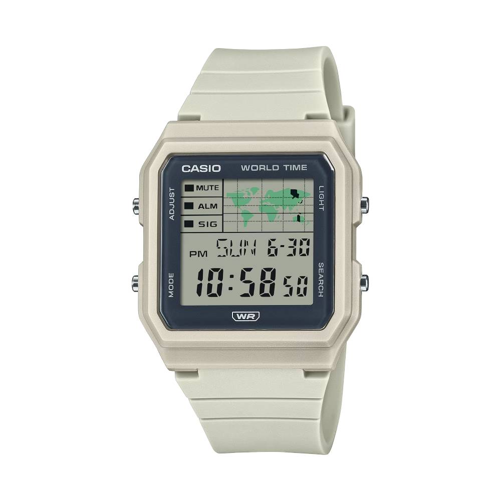 Casio Vintage Digital Resin 33.7mm Resin Band
