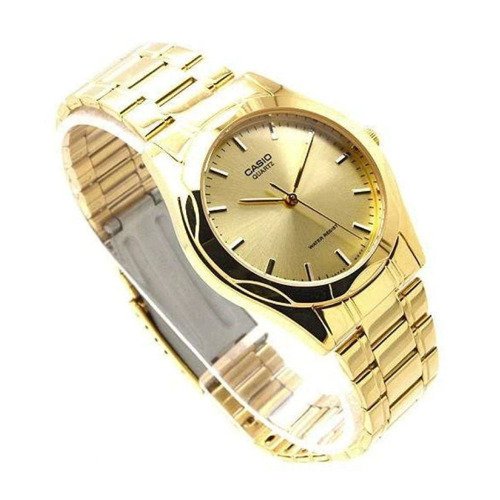 Casio Analog Gold 3-Hand 25mm Stainless Steel Band