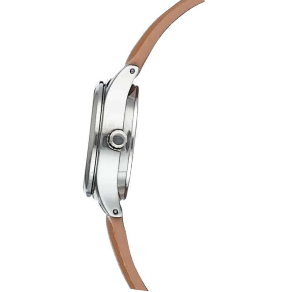 Casio Analog Leather Day-Date 25mm Leather Band