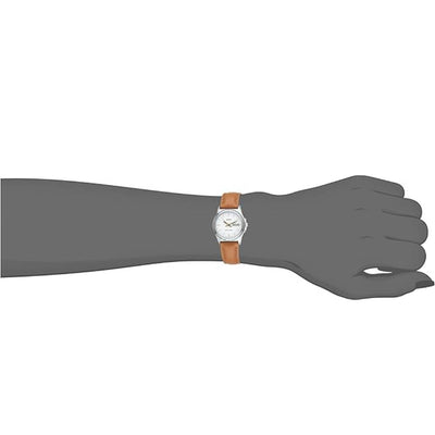 Casio Analog Leather Day-Date 25mm Leather Band