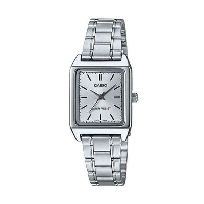 Casio Analog Steel 3-Hand 31mm Stainless Steel Band