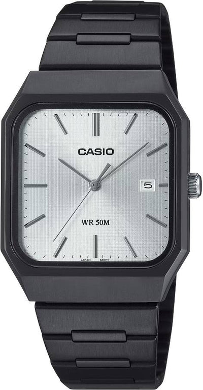 Casio Analog Steel Date 32.5mm Stainless Steel Band