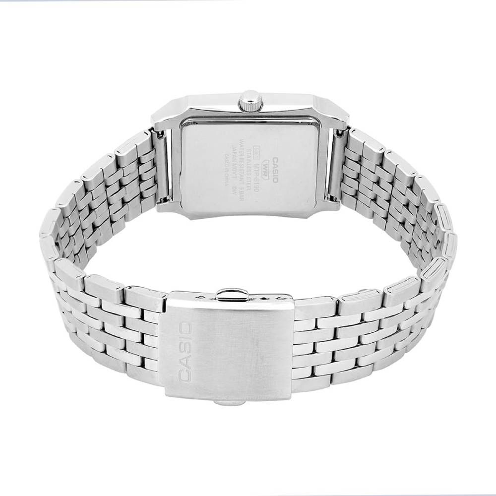 Casio Analog Steel 3-Hand 31.5mm Stainless Steel Band