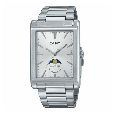 Casio Analog Steel 3-Hand 33mm Stainless Steel Band