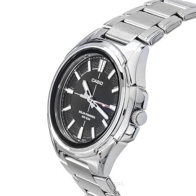 Casio Analog Steel 3-Hand 46mm Stainless Steel Band