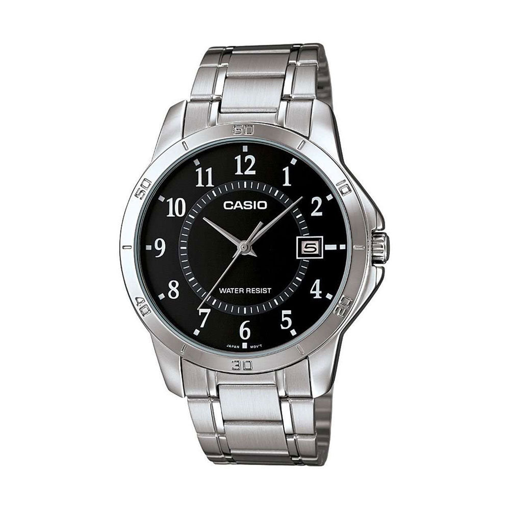 Casio Analog Steel Date 41.5mm Stainless Steel Band