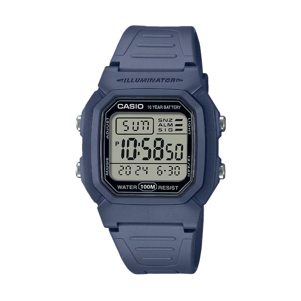 Casio Vintage Digital Resin Digital 36.8mm Resin Band