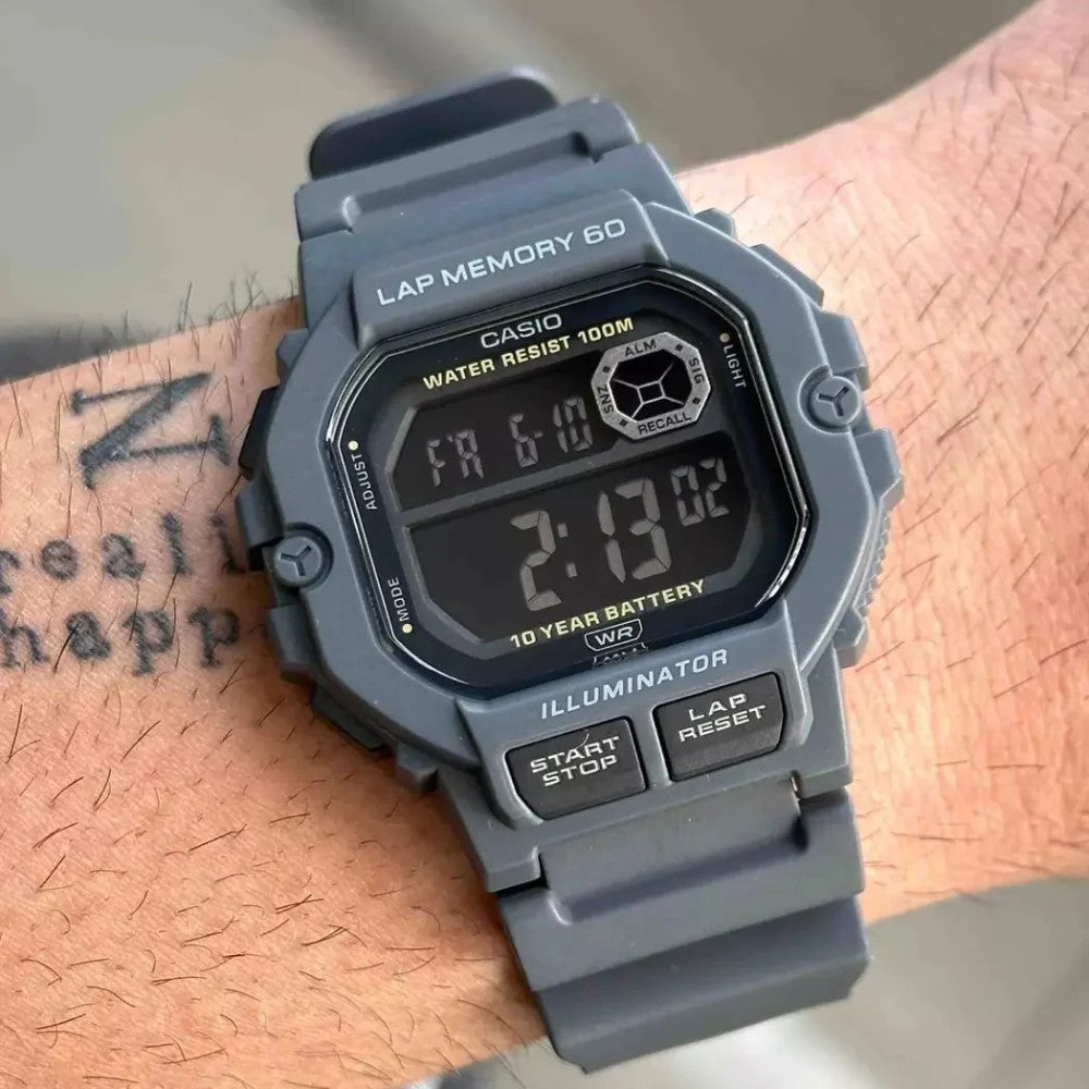 Casio Sports Digital  44.5mm Resin Band