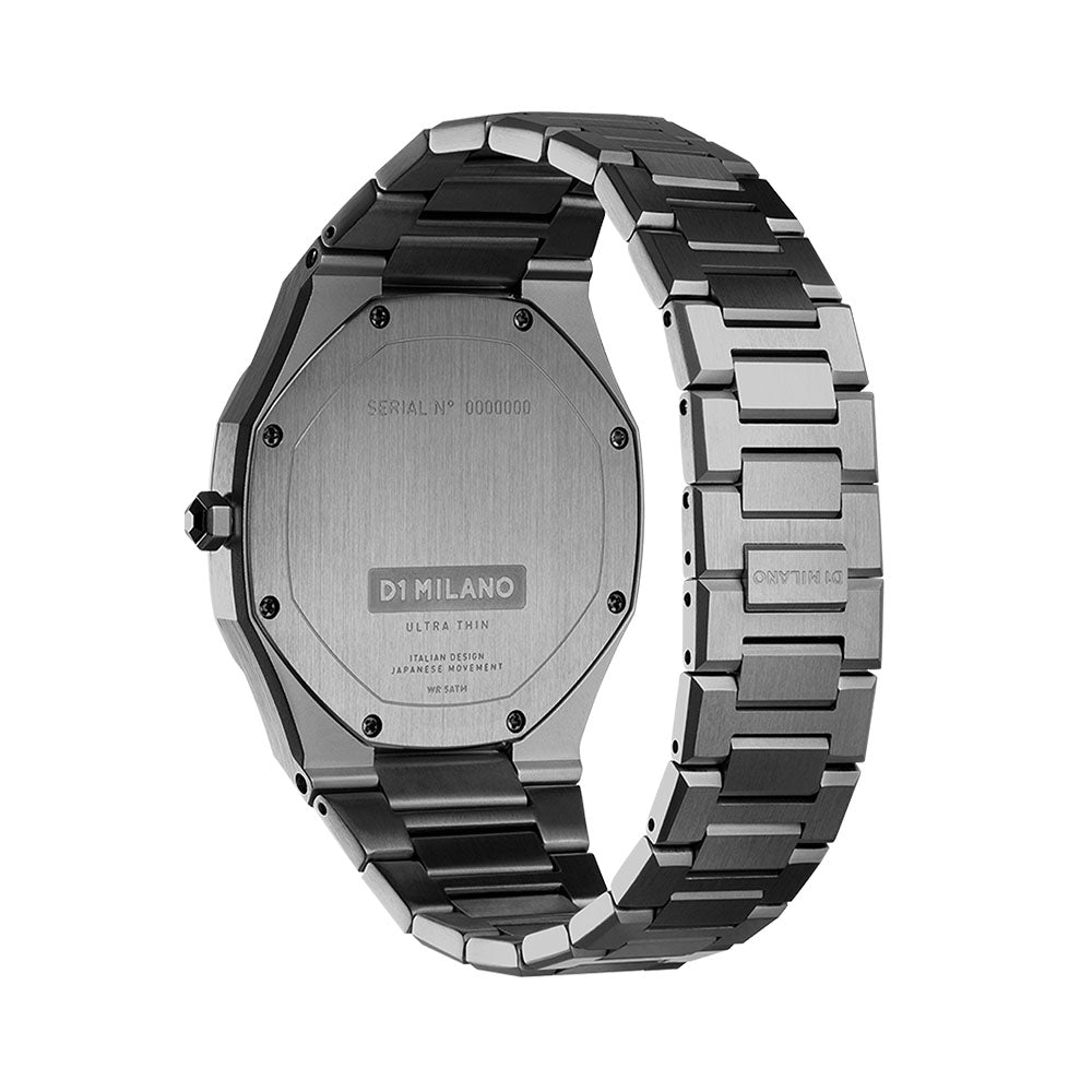 D1 Milano Ultra Thin 2-Hand 40mm Stainless Steel Band