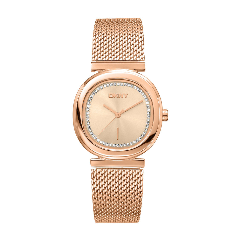 DKNY Evening 3-Hand 30mm Stainless Steel Band