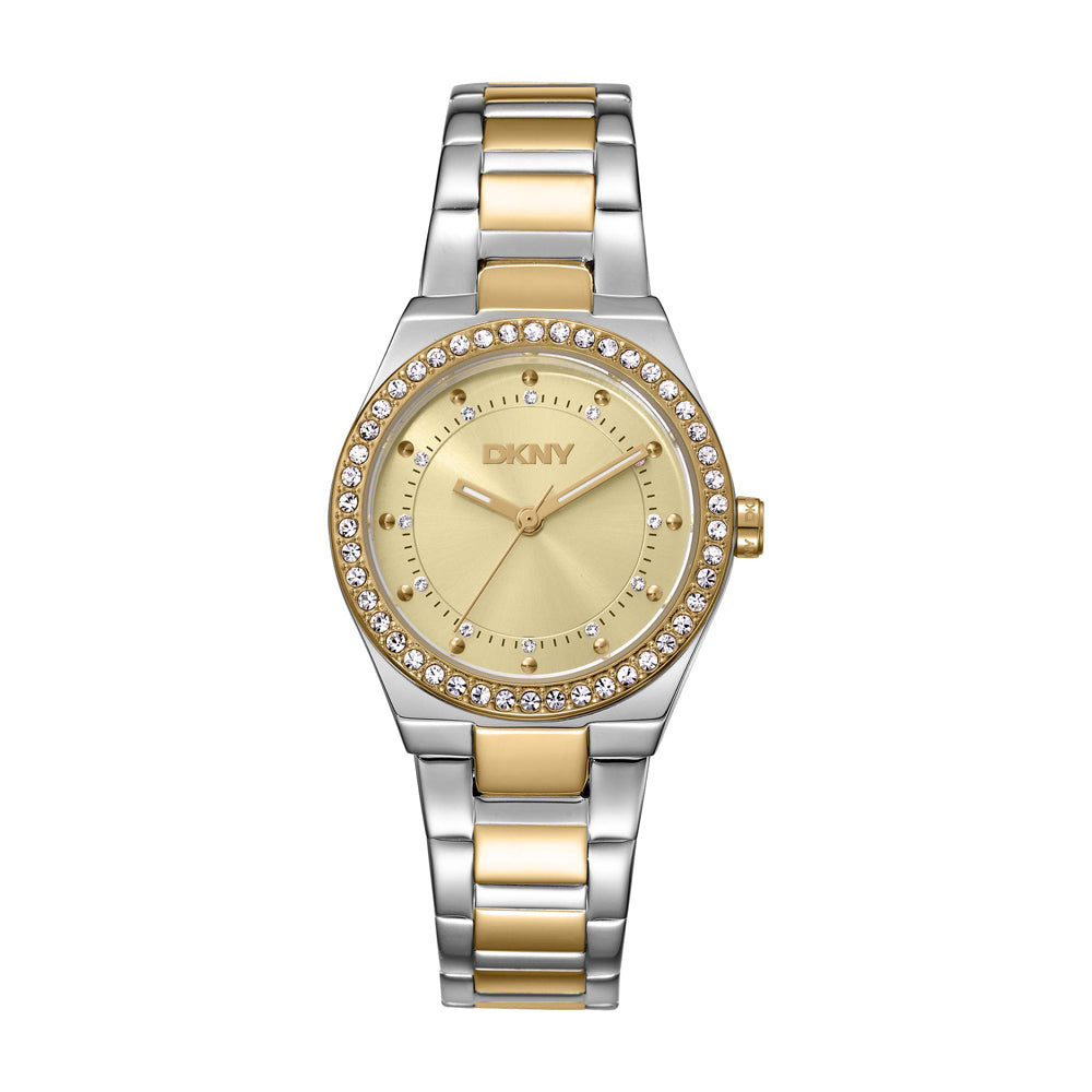 DKNY Evening 3-Hand 30mm Stainless Steel Band