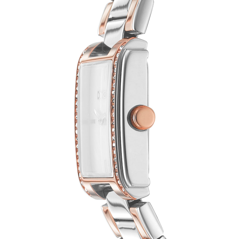 DKNY Evening 2-Hand 23mmx30mm Stainless Steel Band