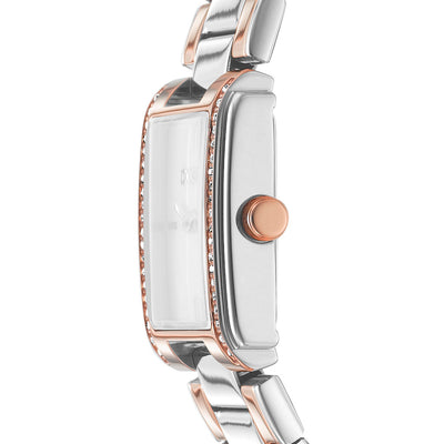 DKNY Evening 2-Hand 23mmx30mm Stainless Steel Band