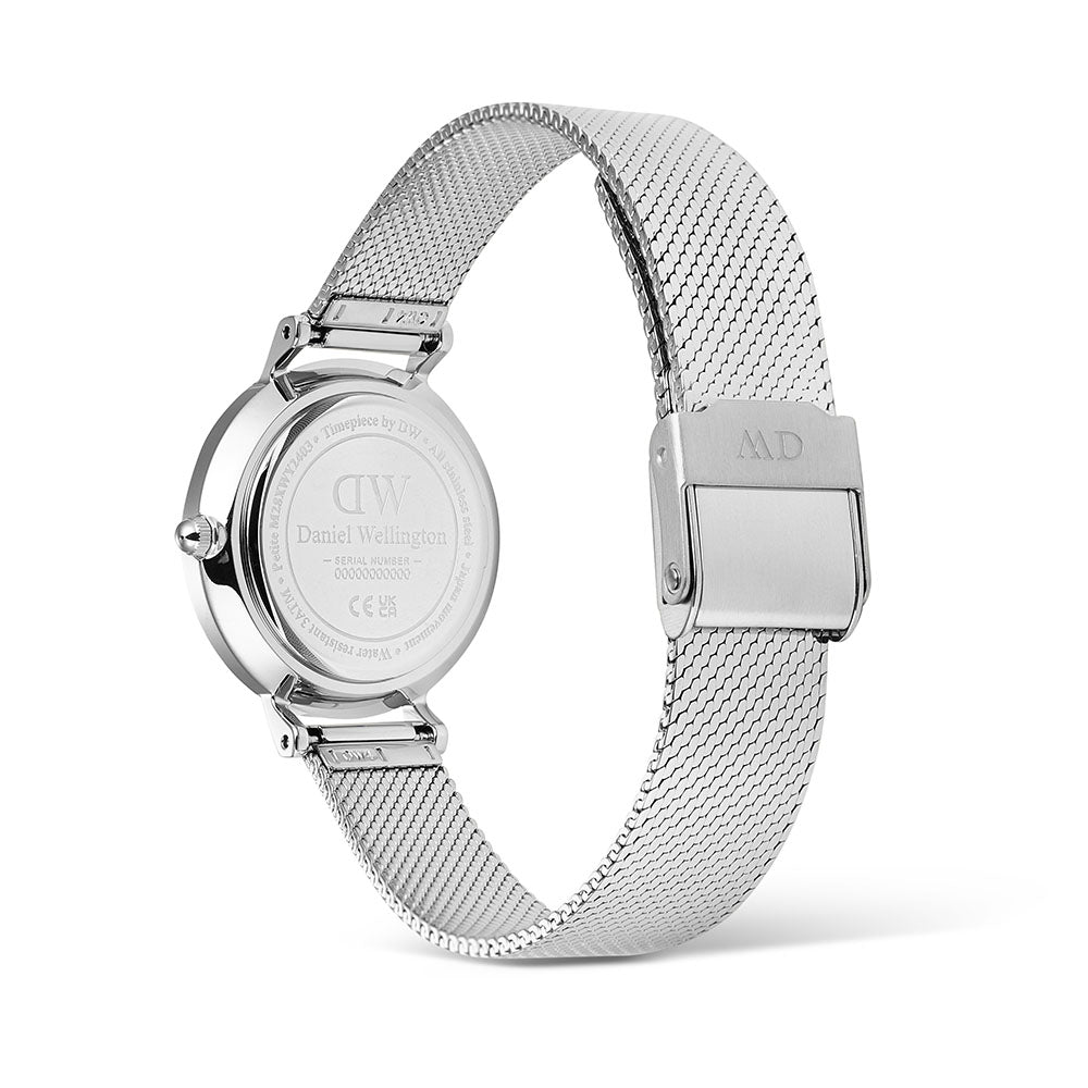 Daniel Wellington Watches Petite Mirror 3-Hand 28mm Stainless Steel Band