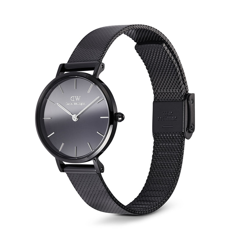 Daniel Wellington Watches Petite Mirror 3-Hand 28mm Stainless Steel Band