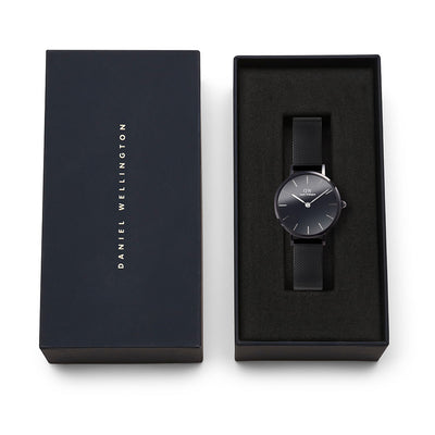 Daniel Wellington Watches Petite Mirror 3-Hand 28mm Stainless Steel Band