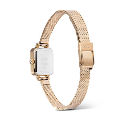 Daniel Wellington Watches Quadro Mini 3-Hand 15mmx18mm Stainless Steel Band