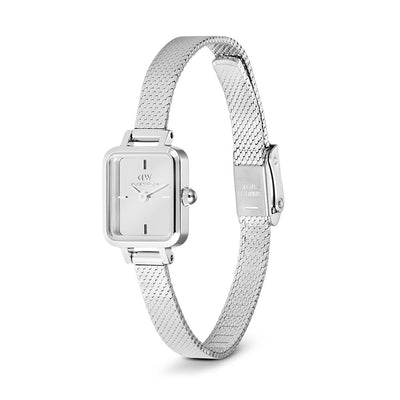 Daniel Wellington Watches Quadro Mini 3-Hand 15mmx18mm Stainless Steel Band