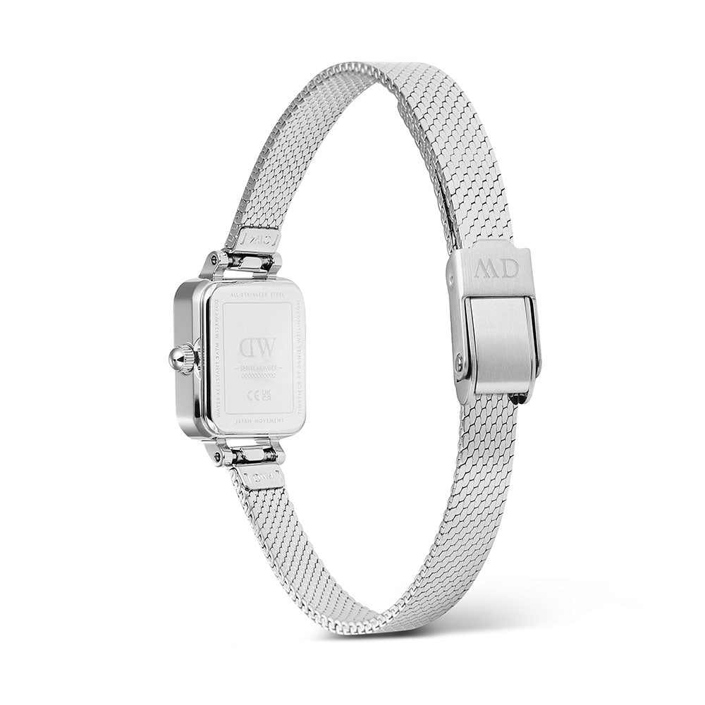 Daniel Wellington Watches Quadro Mini 3-Hand 15mmx18mm Stainless Steel Band