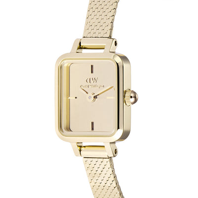 Daniel Wellington Watches Quadro Mini 3-Hand 15mmx18mm Stainless Steel Band