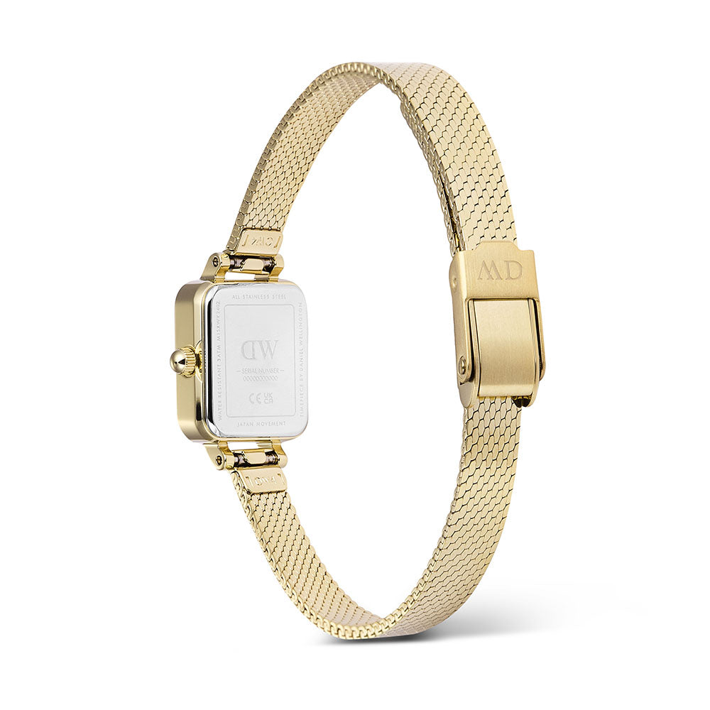 Daniel Wellington Watches Quadro Mini 3-Hand 15mmx18mm Stainless Steel Band