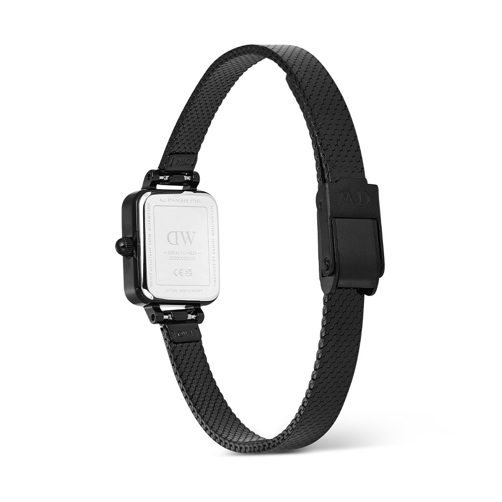 Daniel Wellington Watches Quadro Mini 3-Hand 15mmx18mm Stainless Steel Band