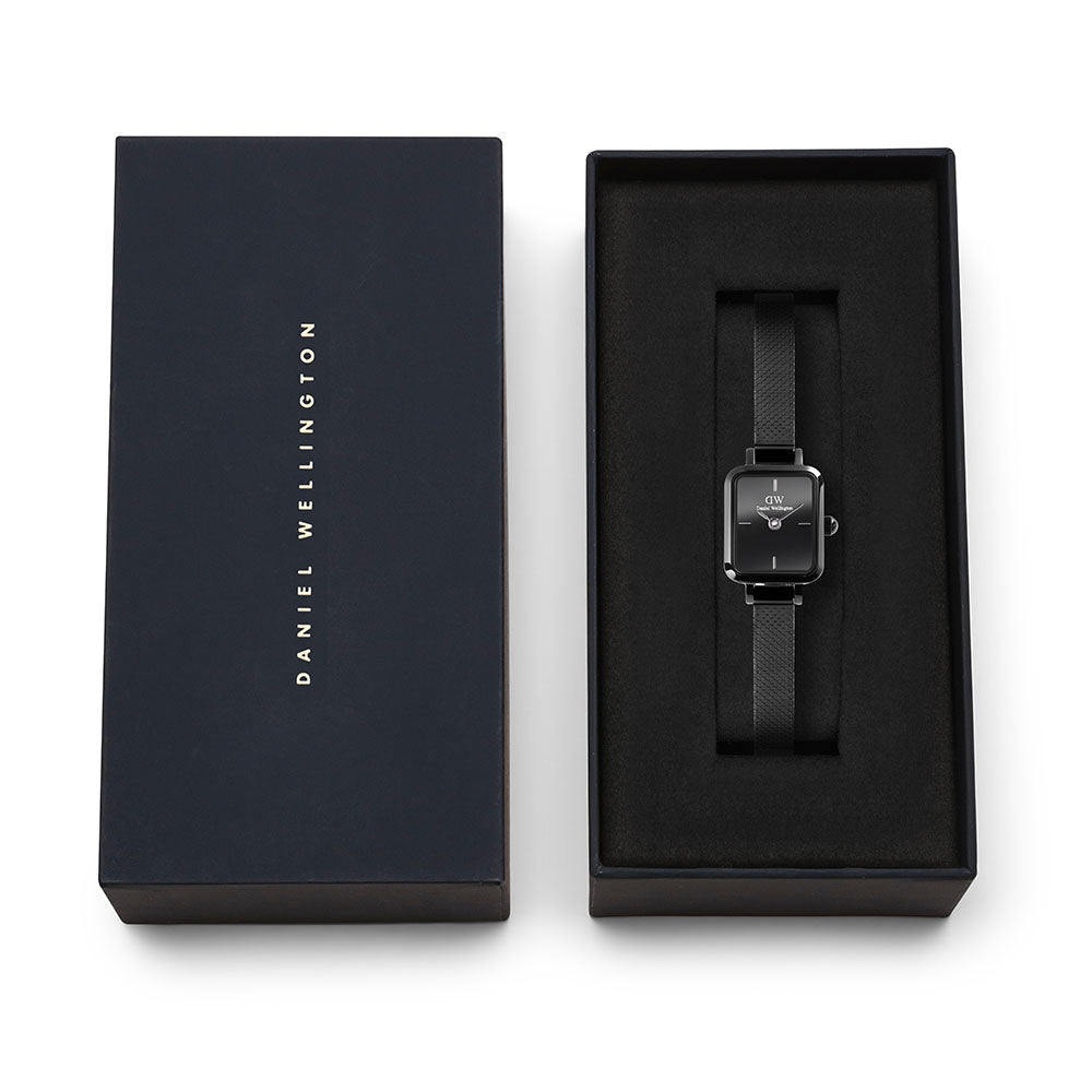 Daniel Wellington Watches Quadro Mini 3-Hand 15mmx18mm Stainless Steel Band