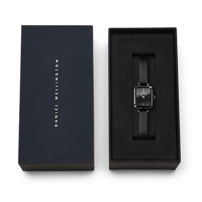 Daniel Wellington Watches Quadro Mini 3-Hand 15mmx18mm Stainless Steel Band