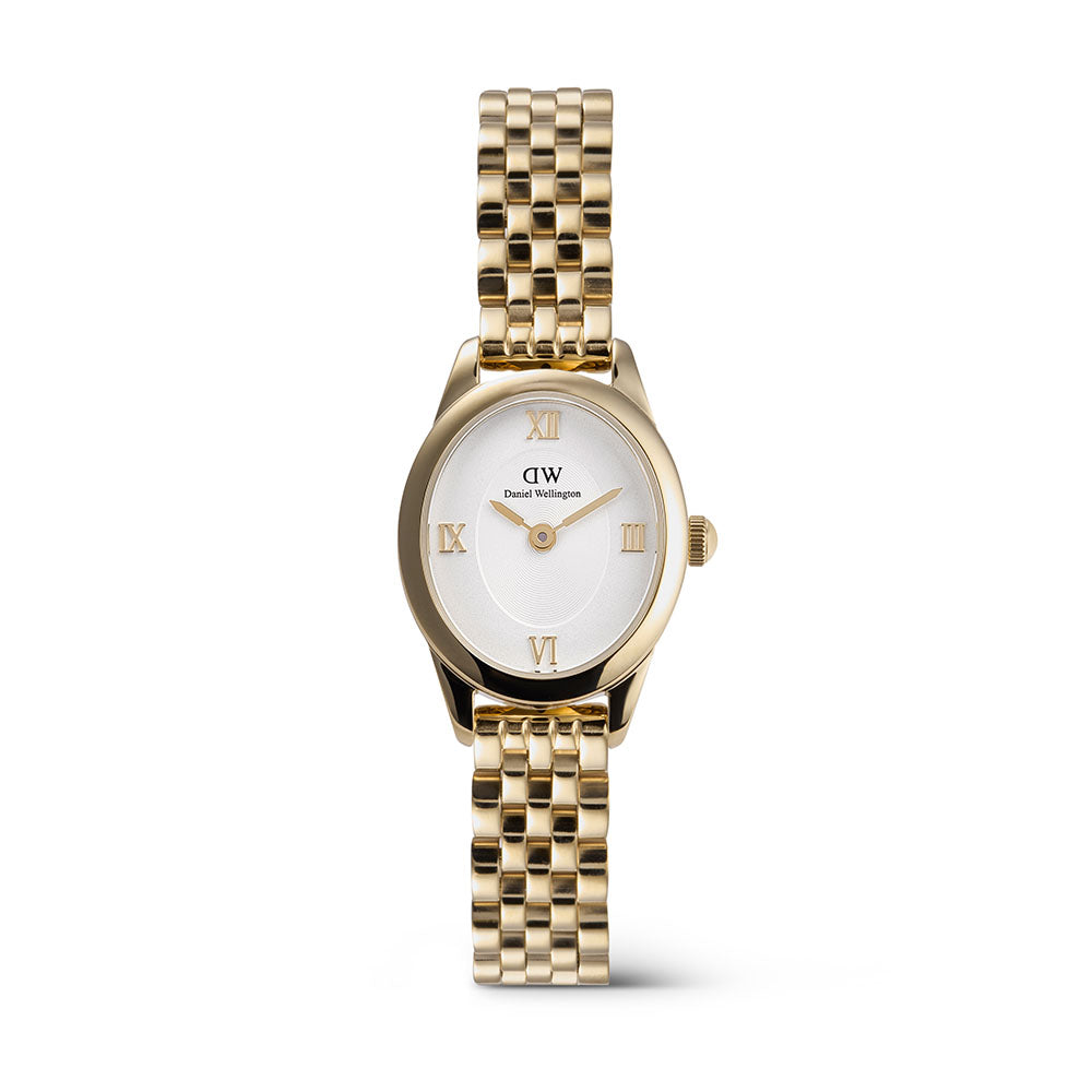 Daniel Wellington Watches Oval Mini 2-Hand 25mm Stainless Steel Band