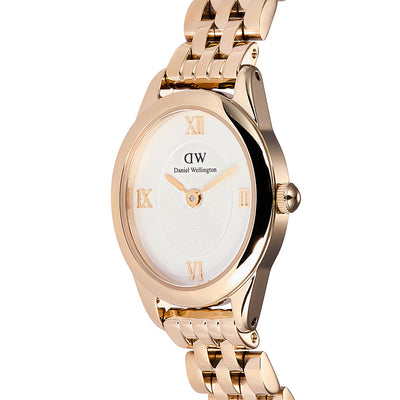 Daniel Wellington Watches Oval Mini 2-Hand 25mm Stainless Steel Band