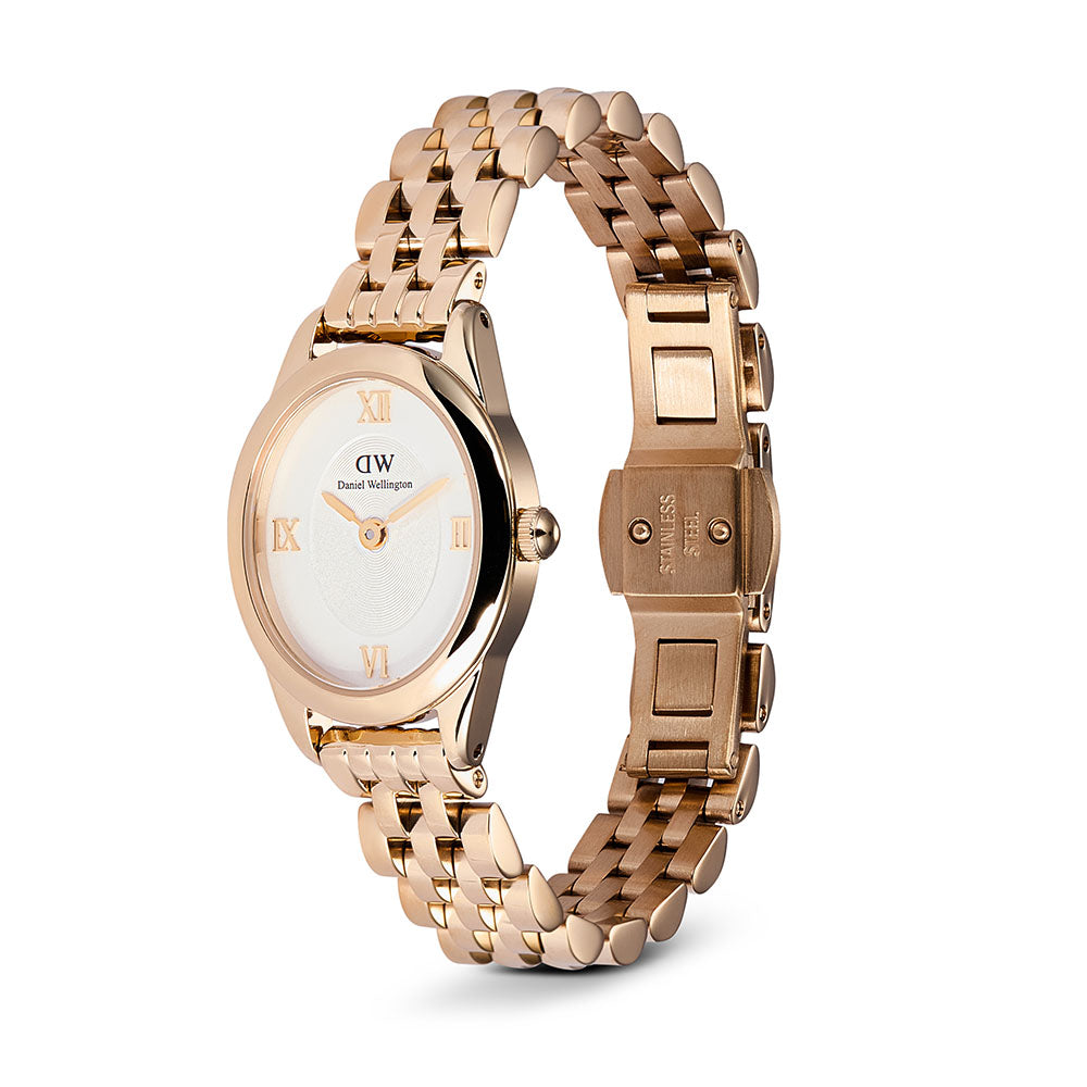 Daniel Wellington Watches Oval Mini 2-Hand 25mm Stainless Steel Band