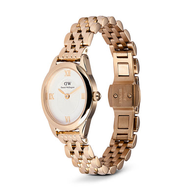 Daniel Wellington Watches Oval Mini 2-Hand 25mm Stainless Steel Band