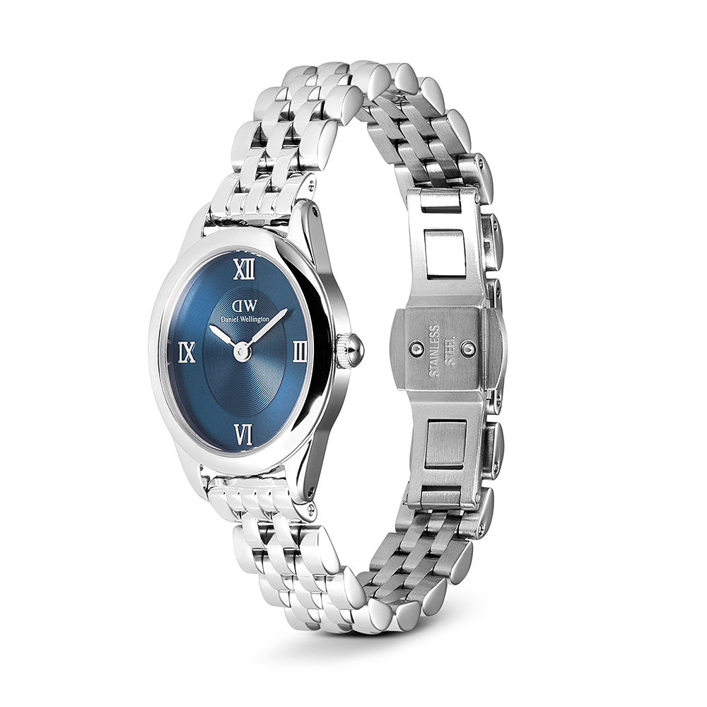 Daniel Wellington Watches Oval Mini 2-Hand 25mm Stainless Steel Band