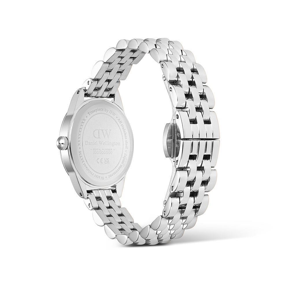 Daniel Wellington Watches Oval Mini 2-Hand 25mm Stainless Steel Band