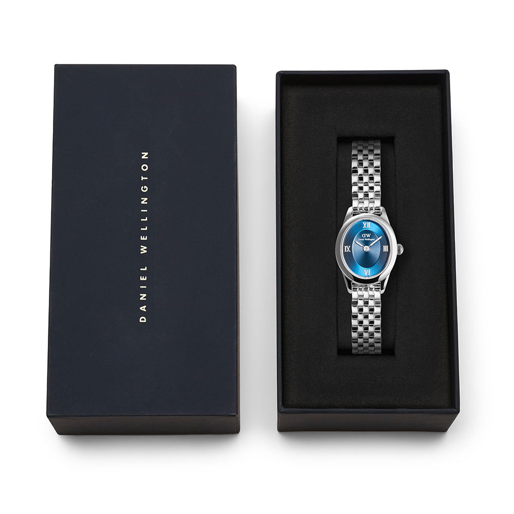 Daniel Wellington Watches Oval Mini 2-Hand 25mm Stainless Steel Band