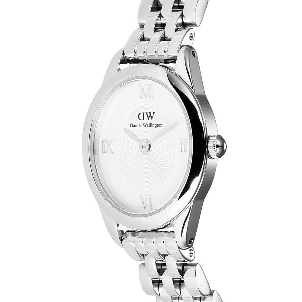 Daniel Wellington Watches Oval Mini 2-Hand 25mm Stainless Steel Band