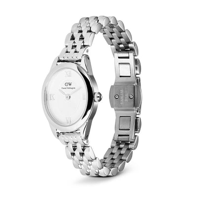 Daniel Wellington Watches Oval Mini 2-Hand 25mm Stainless Steel Band
