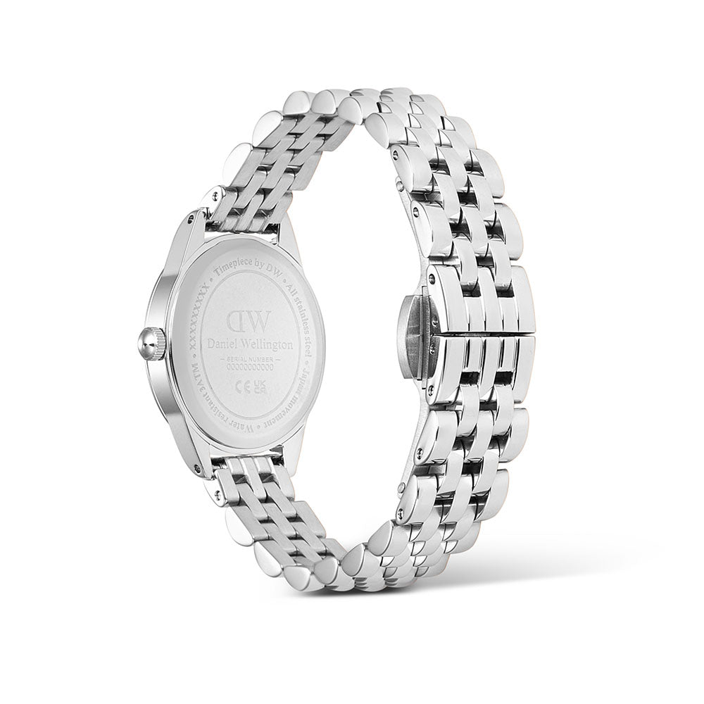 Daniel Wellington Watches Oval Mini 2-Hand 25mm Stainless Steel Band