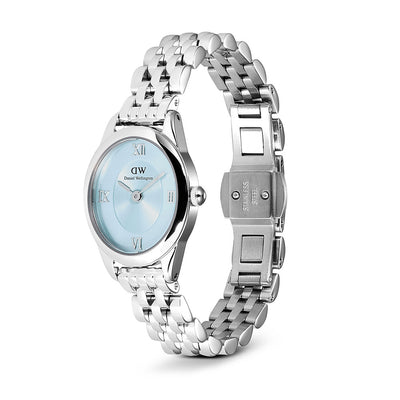 Daniel Wellington Watches Oval Mini 2-Hand 25mm Stainless Steel Band