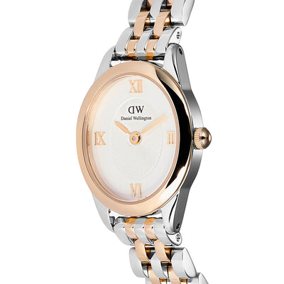 Daniel Wellington Watches Oval Mini 2-Hand 25mm Stainless Steel Band