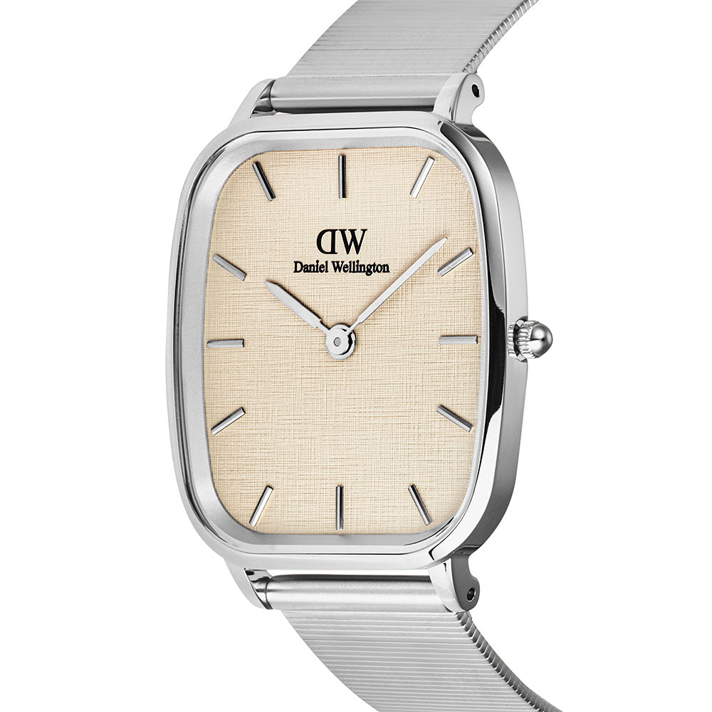 Daniel Wellington Watches Vintage Watch 2-Hand 32mmx36mm Stainless Steel Band